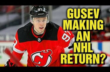 Nikita Gusev LOOKING To Return To The NHL? Are The NJ Devils BRINGING him back?