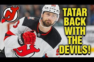 NJ Devils SIGN Tomas Tatar To a 1 year Contract! Tuna Is Back!