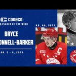 Greyhounds' Bryce McConnell-Barker named Cogeco OHL Player of the Week