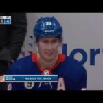 Brock Nelson Goal February 17 2022 Bruins at Islanders UBS Arena MSG Plus