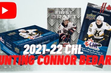 2021-22 CHL Hobby Box Break - Hunting Connor Bedard Rookies