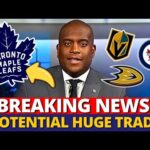 CONFIRMED NOW! 3 POSSIBLE HUGE TRADES FOR THE LEAFS! SEE WHO THEY ARE! MAPLE LEAFS NEWS