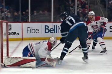 Adam Lowry Makes It 3-0 Jets With This Slick Move On The Shorthanded Odd Man Rush