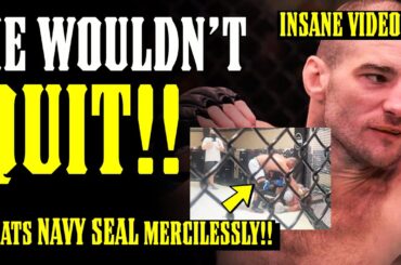 Sean Strickland BEATS NAVY SEAL Half to DEATH on VIDEO!!! The Most INSANE THING YOU'LL EVER SEE!!!
