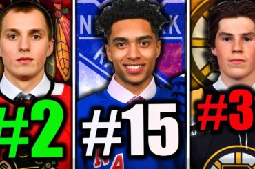 POST-2024 NHL DRAFT PROSPECT POOL RANKINGS!