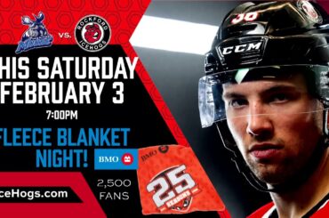 Rockford IceHogs $2 Beer Friday & Fleece Blanket Saturday