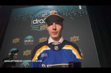 Meet The St. Louis Blues' 16th Overall Draft Pick Adam Jiricek |What He Wants Fans To Know About Him