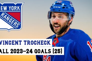 Vincent Trocheck (#16) All 25 Goals of the 2023-24 NHL Season