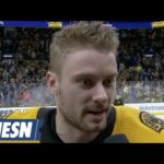 Sean Kuraly On Ice Bruins vs. Maple Leafs Game 7 Postgame Interview