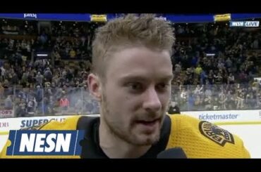 Sean Kuraly On Ice Bruins vs. Maple Leafs Game 7 Postgame Interview