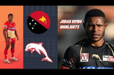 Judah Rimbu - NRL Dolphins and PNG kumuls prospect | Attacking Highlights