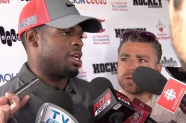 Subban shows off his French