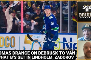 Thomas Drance on Debrusk, other former Bruins signing with Canucks + thoughts on Lindholm, Zadorov