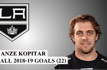 Anze Kopitar (#11) All 22 Goals of the 2018-19 NHL Season