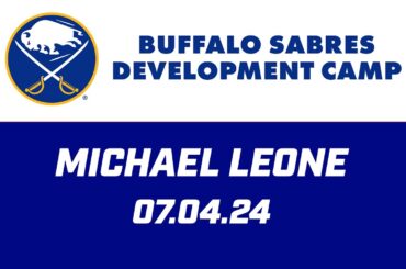 2024 Sabres Development Camp | Michael Leone| 07.04.24