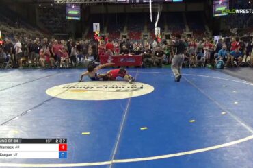 Cadet FS 126 Round of 64 - Rhett Womack (AR) vs. Montana Cragun (UT)