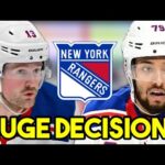 VERY EARLY LOOK At New York Rangers POSSIBLE LINEUP COMBINATIONS We Could See!