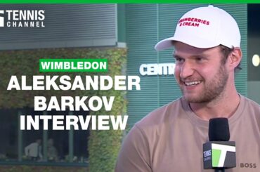 Aleksander Barkov Talks Stanley Cup and Tennis | 2024 Wimbledon