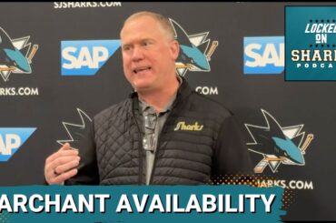 San Jose Sharks Director of Player Development Todd Marchant Meets With The Media