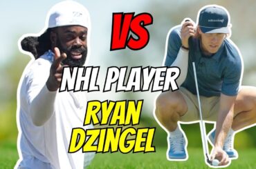 NFL vs NHL: Whose better at Golf?? | Ryan Dzingel| Golf and Gospel Episode 57