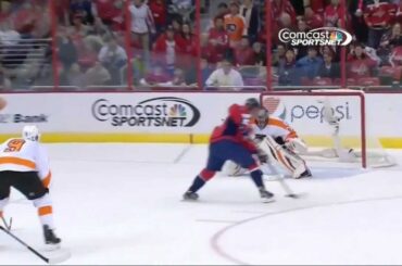 Nicklas Backstrom Breakaway Goal (Philadelphia Flyers vs Washington Capitals Feb 01, 2013) NHL HD