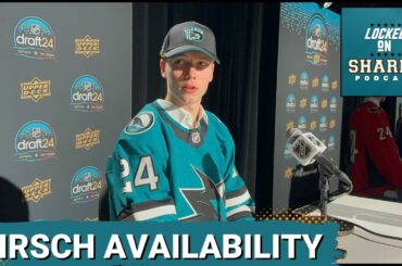 Christian Kirsch's First Media Availability As A San Jose Shark