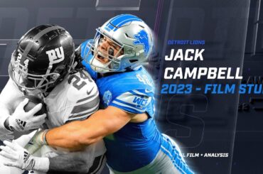 "ALL BUSINESS" - JACK CAMPBELL ROOKIE FILM STUDY & 2024 PROJECTION #lions #detroitlions #detroit