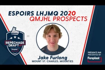 Espoirs du Repêchage 2020 Fenplast / Fenplast 2020 Draft Prospects: Jake Furlong