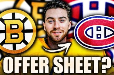 MONTREAL CANADIENS OFFER SHEET TO JEREMY SWAYMAN? BOSTON BRUINS NEWS & RUMOURS