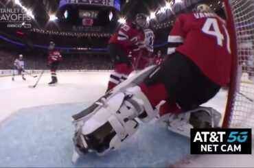 Filip Chytil gets an assist on Lindgren's goal vs Devils in game 1 (4/18/23)