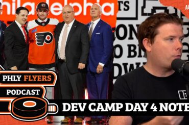 Notes on Jett Luchanko, Oliver Bonk, Hunter McDonald from Development Camp Scrimmage | PHLY Sports