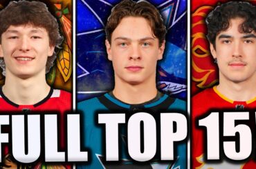 *EARLY* 2025 NHL MOCK DRAFT! (Top 15 Prospect Rankings)