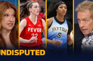 Caitlin Clark's rookie triple-double, Angel Reese's double-double record, who's ROTY? | UNDISPUTED