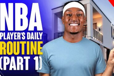 Day In The LIFE of An NBA Player (Part 1) | Highlights #Shorts