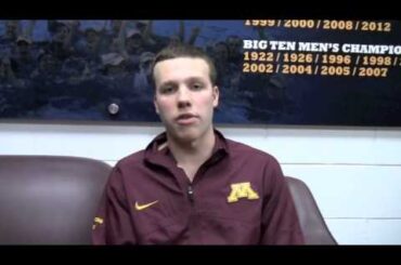 Katrina Radke interviews MN Gophers distance swimmer CJ Smith before NCAAs