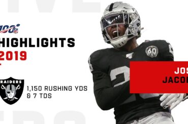 Josh Jacobs Full Rookie Season Highlights | NFL 2019