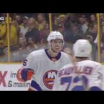 Ryan Pulock Goal vs NSH October 28, 2017