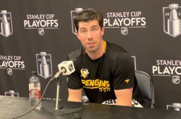 Louis Domingue on facing shots early, coming in with confidence in relief