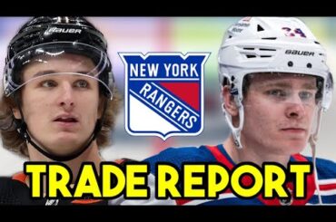 HUGE NEWS New York Rangers REPORTEDLY INTERESTED In TRADING For Trevor Zegras!