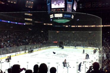 Jeff Carter Hat-trick Blue Jackets vs Sharks 2/21/12