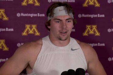 Gophers football team says 6-7 season in 2023 'didn't sit well with anybody'