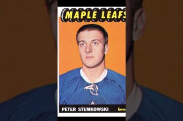 Pete Stemkowski Toronto Maple Leafs 1965-66 Topps 84 NHL Hockey Card #mapleleafs  #hockeycards