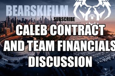 Caleb Williams Contract and Chicago Bears Financial Discussion || #football #nfl #bears