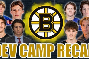 5 PROSPECTS THAT COULD CRACK THE BOSTON BRUINS NEXT SEASON!!! Boston Bruins Development Camp Recap!!