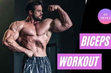 Killer Biceps Workout | Add Size In Your Arms | Josh Bailey | Fit Devils