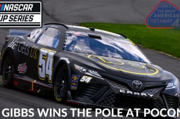 Ty Gibbs Wins The Pole At Pocono