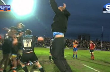 Final Whistle at Scotstoun - Glasgow Warriors v Munster 16th May 2014