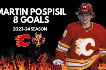 Martin Pospisil All 8 Goals From The 2023-24 Season | Calgary Flames