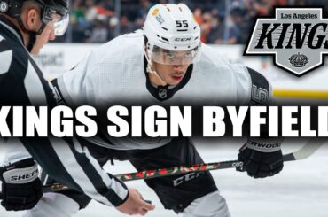 Los Angeles Kings Extend Quinton Byfield 5 years x 6.25M