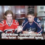 Brock McGinn & Kerby Rychel Opening 13-14 UD Artifacts & 14-15 UD MVP Hockey Box Break